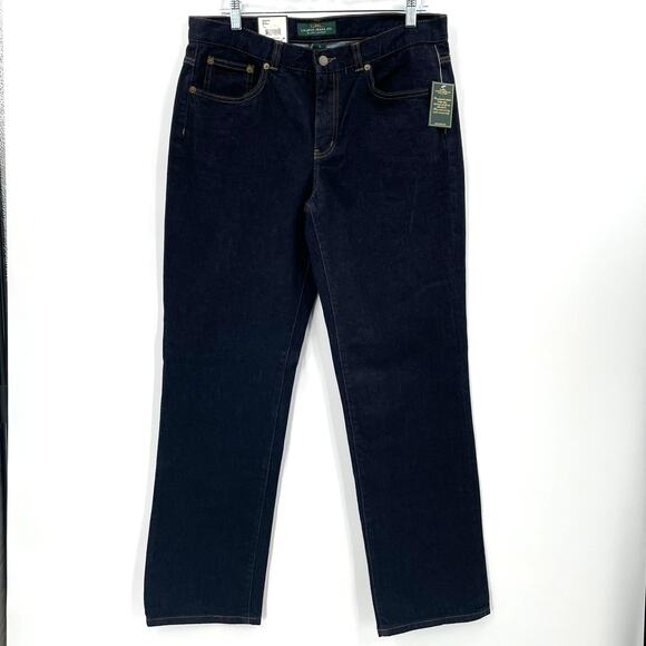 Lauren Ralph Lauren Nolita Women's Jeans, NWT, Modern Slim, Size 12, L31 - Picture 1 of 13
